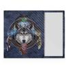 Carbon Fiber Tablet Skin Compatible with BOOX Note Air4 C (2024) - Wolf Dreamcatcher - Premium 3M Vinyl Protective Wrap Decal Cover - Easy to Apply | Crafted in The USA by MightySkins view 1