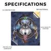 Carbon Fiber Tablet Skin Compatible with BOOX Note Air4 C (2024) - Wolf Dreamcatcher - Premium 3M Vinyl Protective Wrap Decal Cover - Easy to Apply | Crafted in The USA by MightySkins view 2