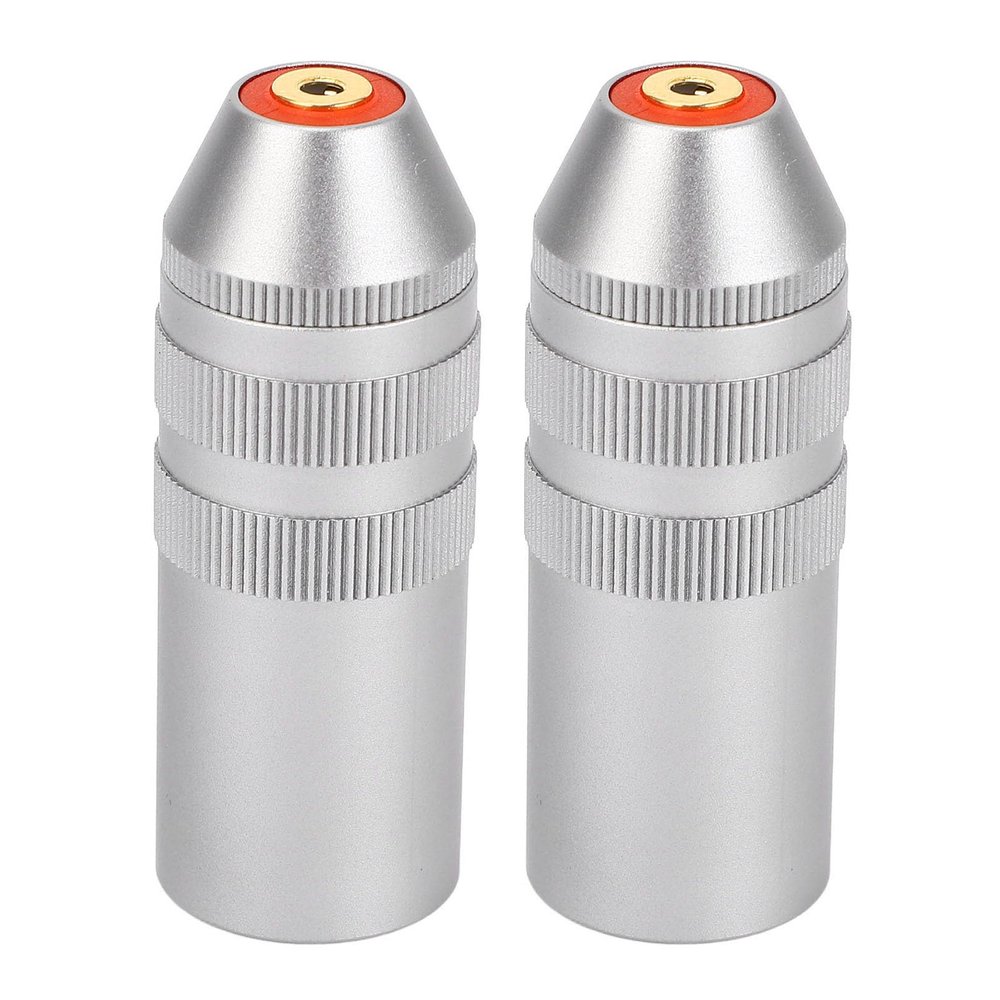 CHEOTIME 2.5mm to XLR, 2 Pack 2.5mm Stereo Hi Fi Mini Jack Female to 4 Pin XLR Male Microphone Adapter, Audio Converter for Camcorders, Recorders, Mixers