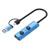 5-in-1 USB Type C Hub, USB-A Hub, Voice Control & AI Tools Universal Compatibility for Laptops/Desktops/Tablets (Windows/macOS/Android) view 1
