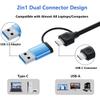 5-in-1 USB Type C Hub, USB-A Hub, Voice Control & AI Tools Universal Compatibility for Laptops/Desktops/Tablets (Windows/macOS/Android) view 3