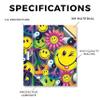 Carbon Fiber Tablet Skin Compatible with BOOX Go Color 7 (2024) - Peace Smile - Premium 3M Vinyl Protective Wrap Decal Cover - Easy to Apply | Crafted in The USA by MightySkins view 2