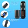 (2+1+1 Pack) Replacement Remote Fit Roku TV No Setup with Blue Soft Protective Silicone Cover & Mount Holder Compatible with TCL/Hisense/Onn/Sharp/Element/Philips Roku Smart TV view 3