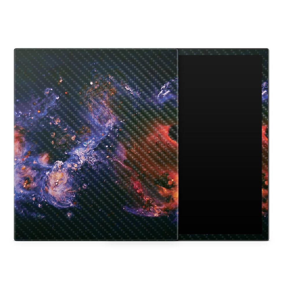 Carbon Fiber Tablet Skin Compatible with BOOX Note Air3 C (2023) - Andromeda - Premium 3M Vinyl Protective Wrap Decal Cover - Easy to Apply | Crafted in The USA by MightySkins