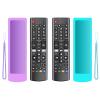 (2+2 Packs) Replacement Remote Control No Setup Fit LG TV Remote with Anti-Lost Soft Protective Silicone Cover Case Blue & Purple, Universal for LG All Smart LCD LED HDTV UHD OLED 3D 4K TVs view 1