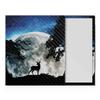 Carbon Fiber Tablet Skin Compatible with BOOX Note Air4 C (2024) - Moonlight Deer - Premium 3M Vinyl Protective Wrap Decal Cover - Easy to Apply | Crafted in The USA by MightySkins view 1