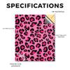 Carbon Fiber Tablet Skin Compatible with BOOX Note Air3 C (2023) - Pink Leopard - Premium 3M Vinyl Protective Wrap Decal Cover - Easy to Apply | Crafted in The USA by MightySkins view 2