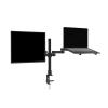 OOIOPCI Laptop Stand Desktop Dual Screen Display Bracket can be Raised and Lowered to Rotate The Left and Right Screens to Increase The Height of The Shelf(S453-2) view 2