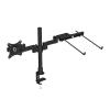 OOIOPCI Laptop Stand Desktop Dual Screen Display Bracket can be Raised and Lowered to Rotate The Left and Right Screens to Increase The Height of The Shelf(S453-2) view 4