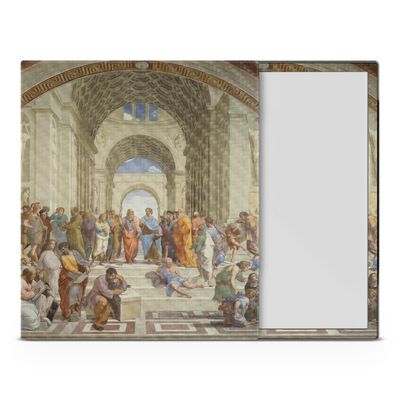 Carbon Fiber Tablet Skin Compatible with BOOX Note Air4 C (2024) - School of Athens - Premium 3M Vinyl Protective Wrap Decal Cover - Easy to Apply | Crafted in The USA by MightySkins