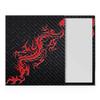 Carbon Fiber Tablet Skin Compatible with BOOX Note Air4 C (2024) - Red Dragon - Premium 3M Vinyl Protective Wrap Decal Cover - Easy to Apply | Crafted in The USA by MightySkins view 1