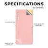 Carbon Fiber Tablet Skin Compatible with BOOX Palma 1 (2023) - Solid Blush - Premium 3M Vinyl Protective Wrap Decal Cover - Easy to Apply | Crafted in The USA by MightySkins view 2