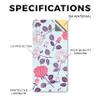 Carbon Fiber Tablet Skin Compatible with BOOX Palma 1 (2023) - Vintage Floral - Premium 3M Vinyl Protective Wrap Decal Cover - Easy to Apply | Crafted in The USA by MightySkins view 2