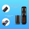 (2+1+1 Pack) Replacement Remote Fit Roku TV No Setup with Blue Soft Protective Silicone Cover & Mount Holder Compatible with TCL/Hisense/Onn/Sharp/Element/Philips Roku Smart TV view 3