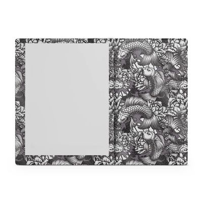 Glossy Glitter Tablet Skin Compatible with BOOX Go 10.3 (2024) - Angry Koi - Premium 3M Vinyl Protective Wrap Decal Cover - Easy to Apply | Crafted in The USA by MightySkins