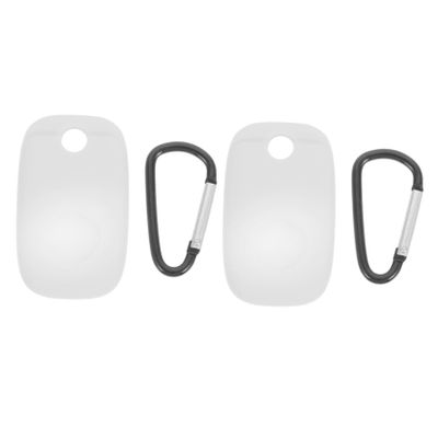 CHICAMPERA 2pcs Tile Sticker Tracker Case Protective Cover Easy Install Accessory for Tile Mate Pro