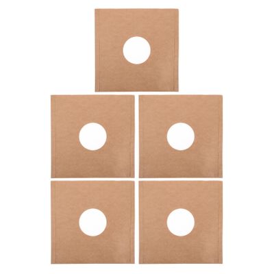 BESPORTBLE 5pcs Vinyl Record Sleeves Kraft Paper Protectors for Record Jackets Blank Inner Sleeves Protection for Scratch Damage Storage for Collectors