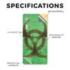 Carbon Fiber Tablet Skin Compatible with BOOX Palma 1 (2023) - Biohazard - Premium 3M Vinyl Protective Wrap Decal Cover - Easy to Apply | Crafted in The USA by MightySkins view 2