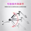 OOIOPCI Laptop Retractable Rotating Hanger Universal Gas Pressure Lifting Wall Hanging Suspension Bracket(Table clamp 2-Section arm) view 3