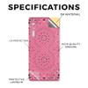 Carbon Fiber Tablet Skin Compatible with BOOX Palma 1 (2023) - Pink Bandana - Premium 3M Vinyl Protective Wrap Decal Cover - Easy to Apply | Crafted in The USA by MightySkins view 2