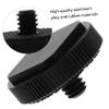 BRIGHTFUFU 3Pcs Cold Shoe Mount Adapter Flash Holder for Camera Rig Durable with Non Slip Pad Design for Monitors and Lights view 2