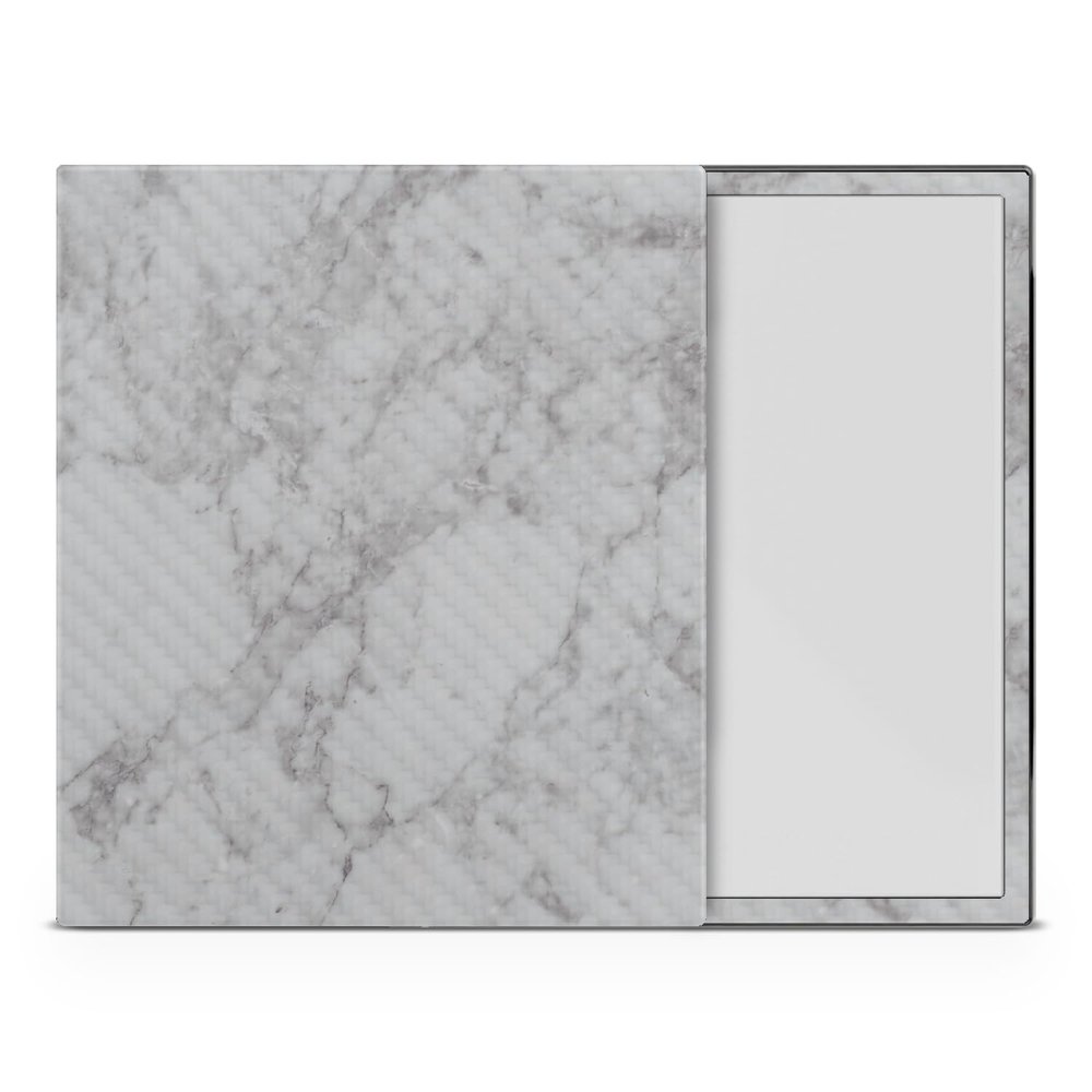 Carbon Fiber Tablet Skin Compatible with BOOX Note Air4 C (2024) - Frost Marble - Premium 3M Vinyl Protective Wrap Decal Cover - Easy to Apply | Crafted in The USA by MightySkins