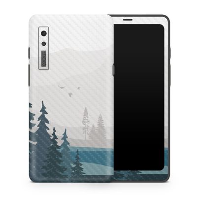 Carbon Fiber Tablet Skin Compatible with BOOX Palma 1 (2023) - Tundra - Premium 3M Vinyl Protective Wrap Decal Cover - Easy to Apply | Crafted in The USA by MightySkins