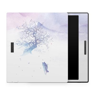 Glossy Glitter Tablet Skin Compatible with BOOX Go Color 7 (2024) - Long Way to Fuji - Premium 3M Vinyl Protective Wrap Decal Cover - Easy to Apply | Crafted in The USA by MightySkins