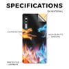 Glossy Glitter Tablet Skin Compatible with BOOX Palma 1 (2023) - Dueling Dragons - Premium 3M Vinyl Protective Wrap Decal Cover - Easy to Apply | Crafted in The USA by MightySkins view 2