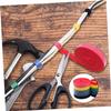 BRIGHTFUFU 6rolls Reusable Cable Ties Hook and Loop Straps Cable Organizer for Home Office Wire Ties Colors view 4