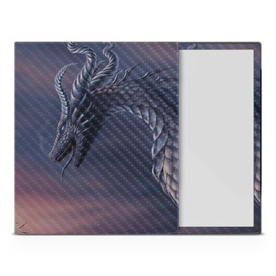 Carbon Fiber Tablet Skin Compatible with BOOX Note Air4 C (2024) - Dragon Fantasy - Premium 3M Vinyl Protective Wrap Decal Cover - Easy to Apply | Crafted in The USA by MightySkins
