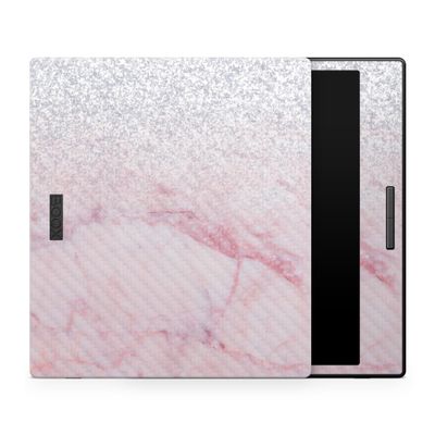 Carbon Fiber Tablet Skin Compatible with BOOX Go Color 7 (2024) - Girly Marble Dazzle - Premium 3M Vinyl Protective Wrap Decal Cover - Easy to Apply | Crafted in The USA by MightySkins