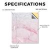 Carbon Fiber Tablet Skin Compatible with BOOX Go Color 7 (2024) - Girly Marble Dazzle - Premium 3M Vinyl Protective Wrap Decal Cover - Easy to Apply | Crafted in The USA by MightySkins view 2