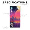 Carbon Fiber Tablet Skin Compatible with BOOX Palma 1 (2023) - Synthwave Fringe - Premium 3M Vinyl Protective Wrap Decal Cover - Easy to Apply | Crafted in The USA by MightySkins view 2
