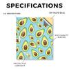 Carbon Fiber Tablet Skin Compatible with BOOX Go Color 7 (2024) - Blue Avocados - Premium 3M Vinyl Protective Wrap Decal Cover - Easy to Apply | Crafted in The USA by MightySkins view 2