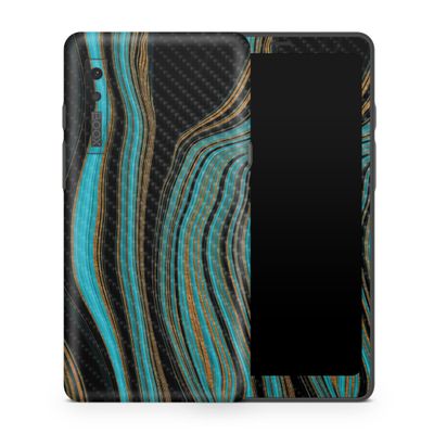Carbon Fiber Tablet Skin Compatible with BOOX Palma 1 (2023) - Blue Canyon - Premium 3M Vinyl Protective Wrap Decal Cover - Easy to Apply | Crafted in The USA by MightySkins