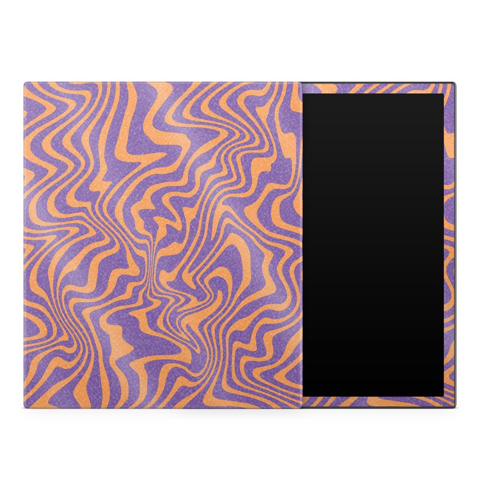 Glossy Glitter Tablet Skin Compatible with BOOX Note Air3 C (2023) - Jitter Zebra - Premium 3M Vinyl Protective Wrap Decal Cover - Easy to Apply | Crafted in The USA by MightySkins