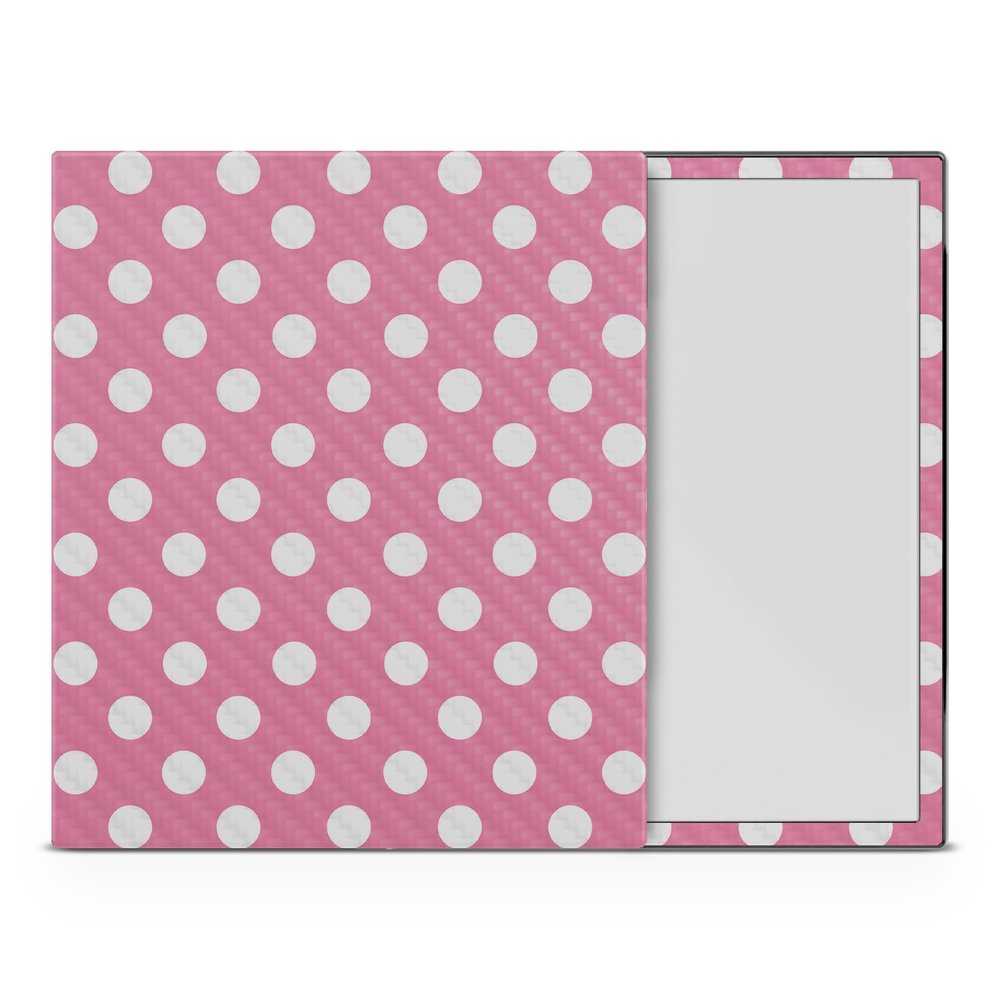 Carbon Fiber Tablet Skin Compatible with BOOX Note Air4 C (2024) - Mini Dots - Premium 3M Vinyl Protective Wrap Decal Cover - Easy to Apply | Crafted in The USA by MightySkins