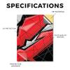 Carbon Fiber Tablet Skin Compatible with BOOX Go 10.3 (2024) - Polygon Grunge - Premium 3M Vinyl Protective Wrap Decal Cover - Easy to Apply | Crafted in The USA by MightySkins view 2