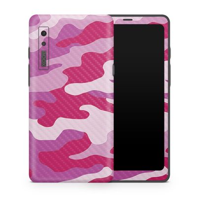 Carbon Fiber Tablet Skin Compatible with BOOX Palma 1 (2023) - Pink Camo - Premium 3M Vinyl Protective Wrap Decal Cover - Easy to Apply | Crafted in The USA by MightySkins