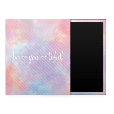Carbon Fiber Tablet Skin Compatible with BOOX Note Air3 C (2023) - BeYouTiful - Premium 3M Vinyl Protective Wrap Decal Cover - Easy to Apply | Crafted in The USA by MightySkins