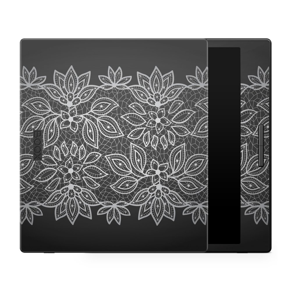 Tablet Skin Compatible with BOOX Go Color 7 (2024) - Floral Lace - Premium 3M Vinyl Protective Wrap Decal Cover - Easy to Apply | Crafted in The USA by MightySkins