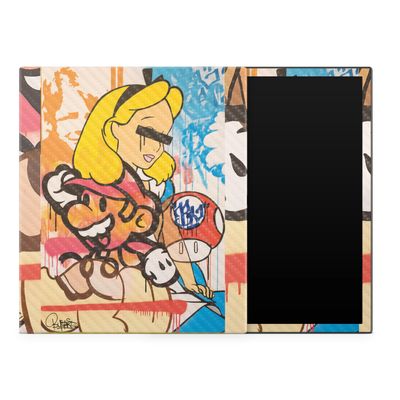 Carbon Fiber Tablet Skin Compatible with BOOX Note Air3 C (2023) - I Cant See - Premium 3M Vinyl Protective Wrap Decal Cover - Easy to Apply | Crafted in The USA by MightySkins
