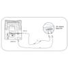 JPL EHS 27 Headset Adapter Cord for NEC Telephone, RJ-45 (8P8C) to Double Row Socket (25), TAA Compliant, 575-222-027 view 2