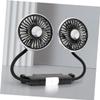 DIYEAH Portable Car Fan USB Powered Cooling Fan for Back Seat Low Noise Design for Travel and Outdoor Activities view 4