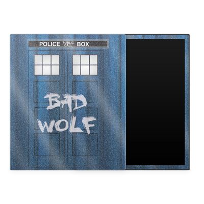Glossy Glitter Tablet Skin Compatible with BOOX Note Air3 C (2023) - Time Lord Box - Premium 3M Vinyl Protective Wrap Decal Cover - Easy to Apply | Crafted in The USA by MightySkins