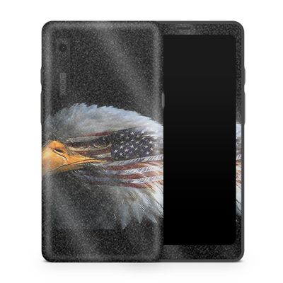 Glossy Glitter Tablet Skin Compatible with BOOX Palma 1 (2023) - Eagle Eye - Premium 3M Vinyl Protective Wrap Decal Cover - Easy to Apply | Crafted in The USA by MightySkins