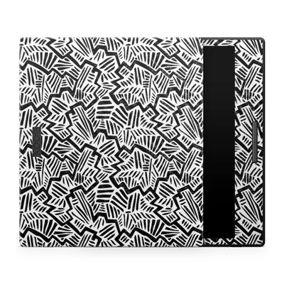 Carbon Fiber Tablet Skin Compatible with BOOX Go Color 7 (2024) - Abstract Black - Premium 3M Vinyl Protective Wrap Decal Cover - Easy to Apply | Crafted in The USA by MightySkins