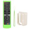 (1+1+1 Packs) Universal Replacement Remote No Setup Fit LG TV with Green Soft Protective Silicone Cover & Mount Holder Compatible with LG All Smart LCD LED HDTV UHD OLED 3D 4K TVs view 1
