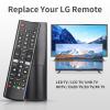 (1+1+1 Packs) Universal Replacement Remote No Setup Fit LG TV with Green Soft Protective Silicone Cover & Mount Holder Compatible with LG All Smart LCD LED HDTV UHD OLED 3D 4K TVs view 2